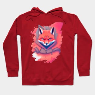 Fire Ninja Fox Hoodie